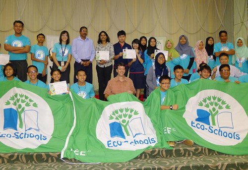 HS eco schools green flag winners
