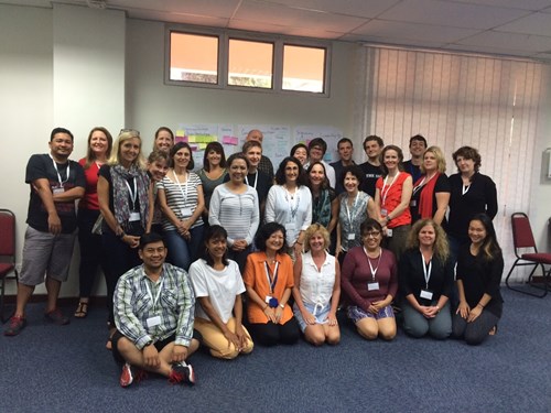 Teachers at Pastoral Care with Cathryn Berger Kaye