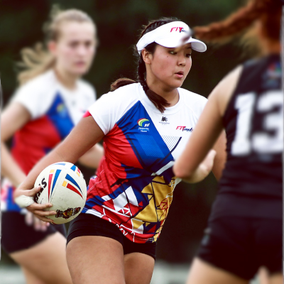 Kenzi Li touch rugby player