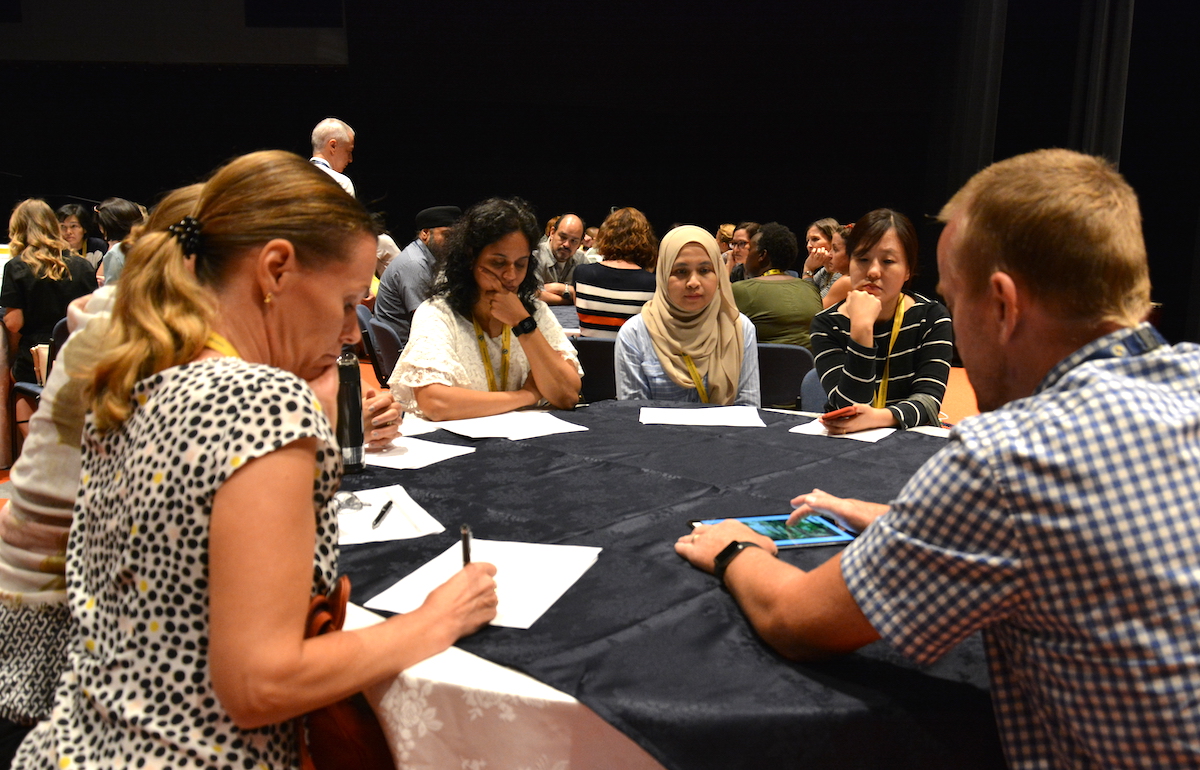 parents workshop with teachers