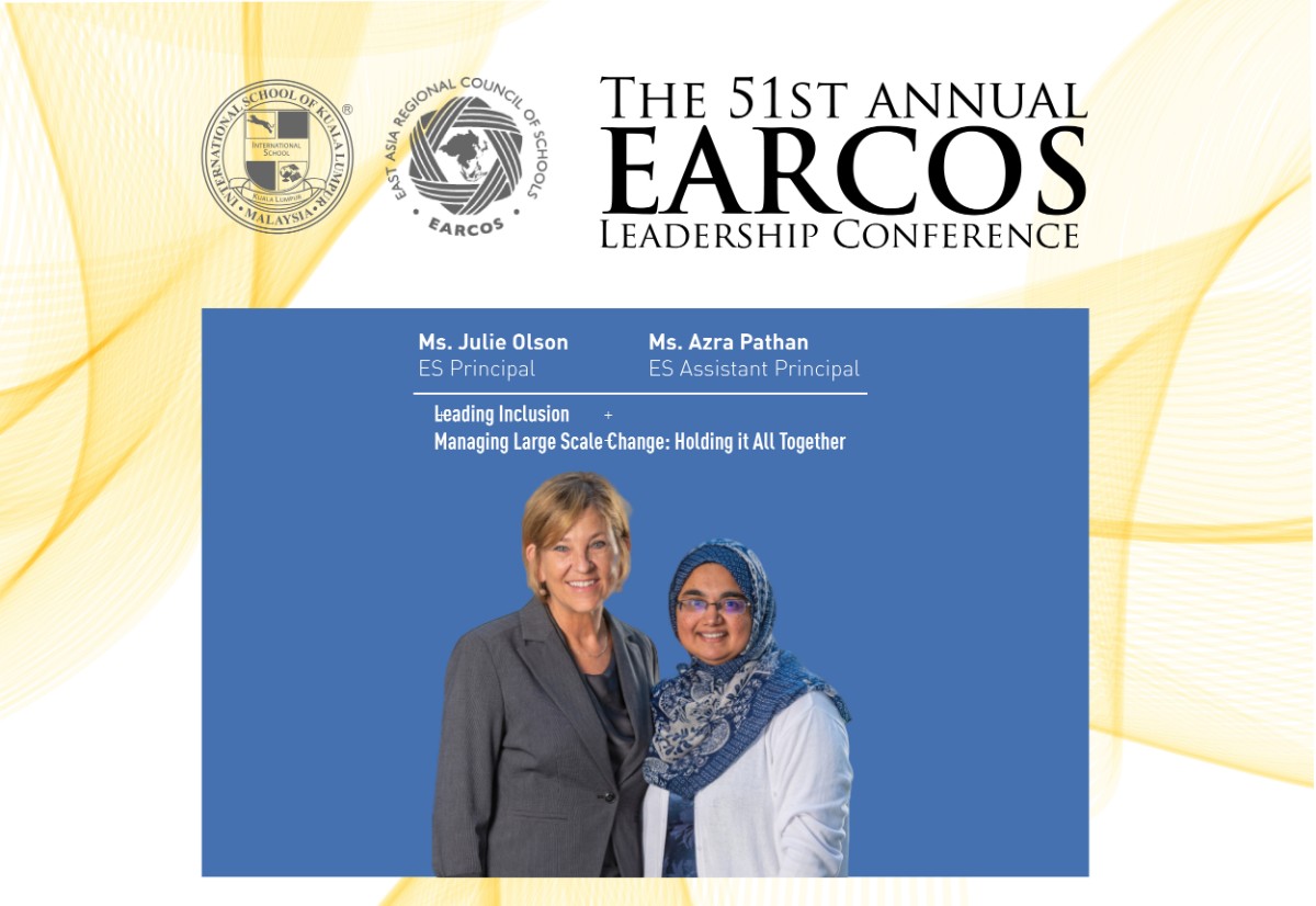 aISKL EARCOS Leadership Conference with School Leaders Julie and Azra