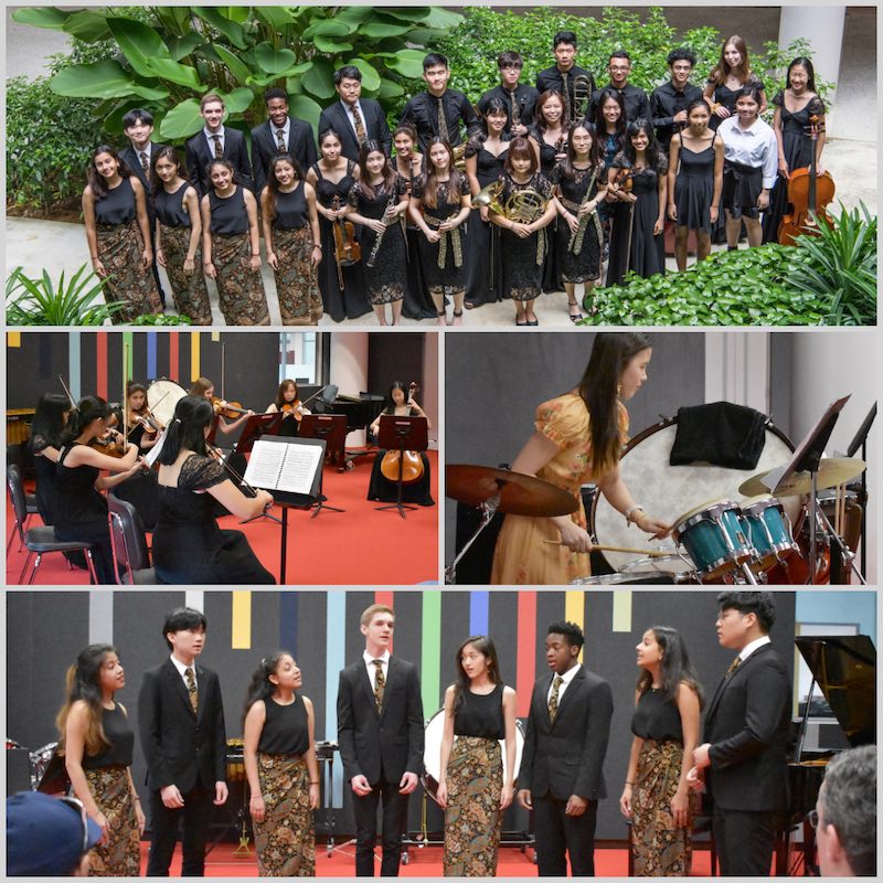 choir and music at high school