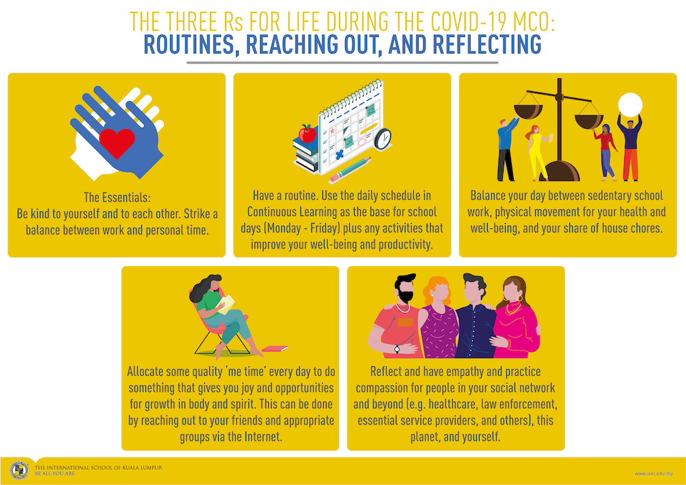 Routine, Reaching out and Reflecting