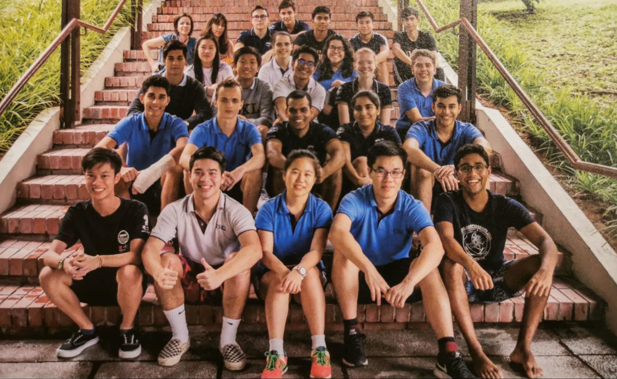 group of ISKL students