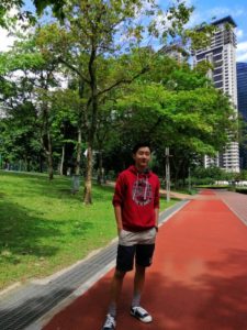 Andrew in KLCC