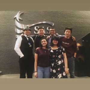 Andrew and friends in SAS