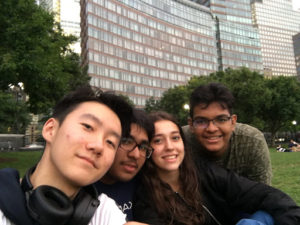 Andrew and friends