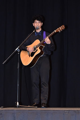 Vincent - an avid musician