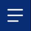 blue menu icon