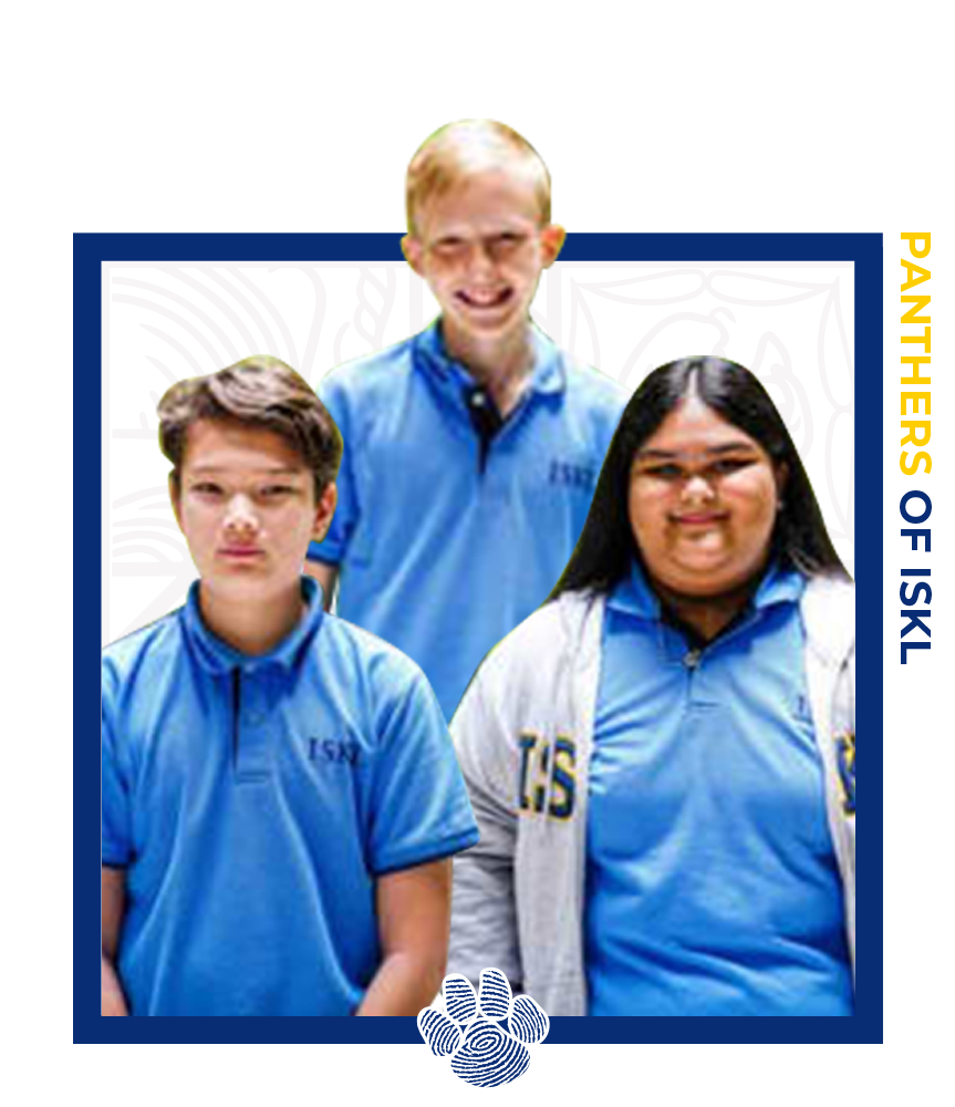 Julius RG., Lachlan R., Nur Hidayah - Panthers of ISKL