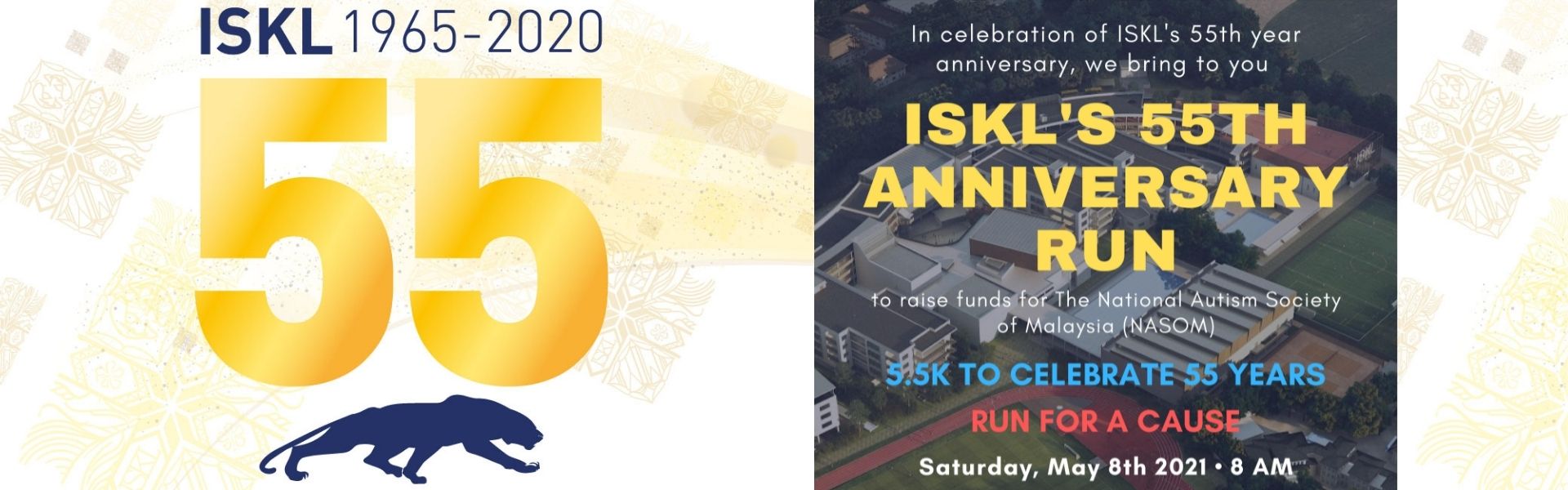 55 Anniversary Run Header