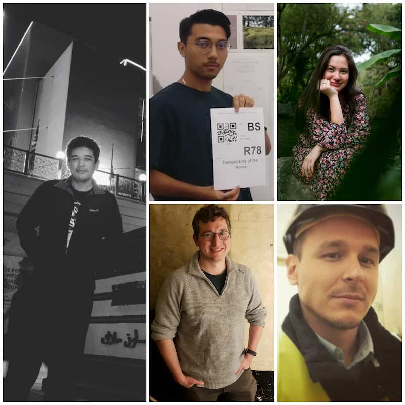 ISKL Alumni - Tony Arjuna ('96), Haziq Khairi ('17), Isabella Glanzig ('17), Ed Moline ('03), Antti Koskelainen ('06)