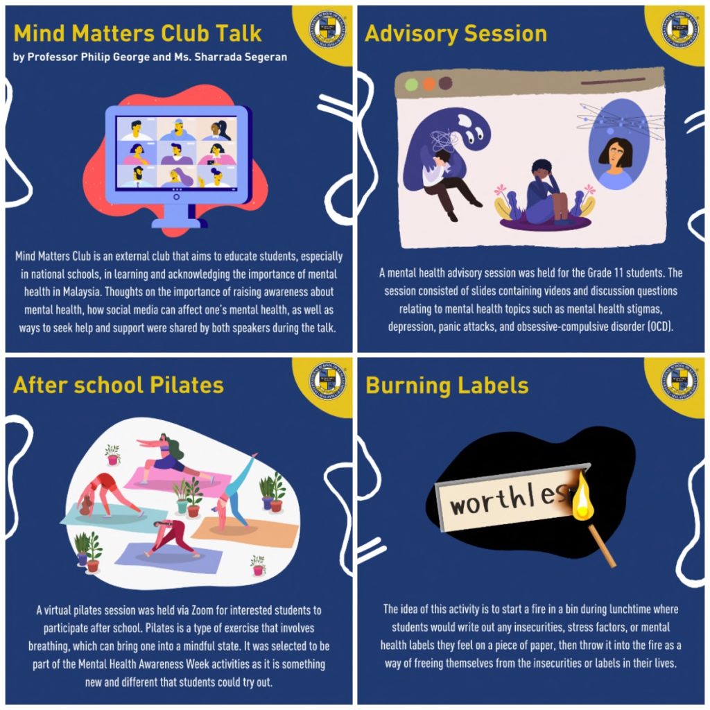 Mental Health Week Activities