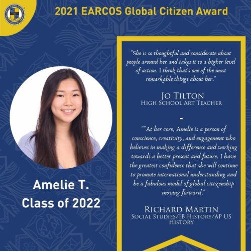 Grade 9 – 11 Awards Ceremony Amelie