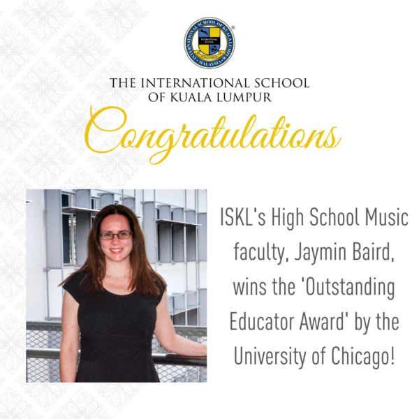 Jaymin Baird Congratulatory post