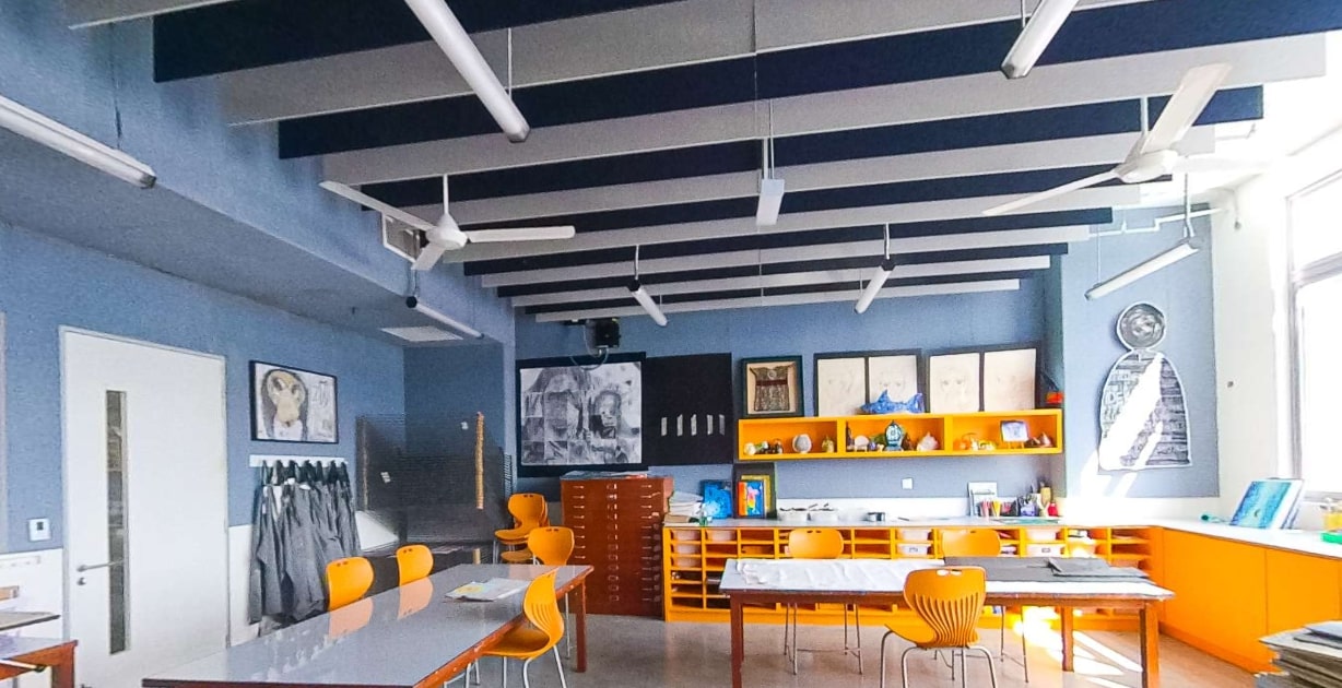 ISKL Middle School Art Classroom