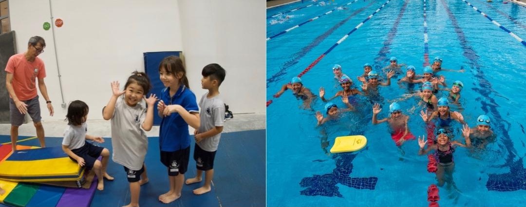 Gymnastics and Swimming