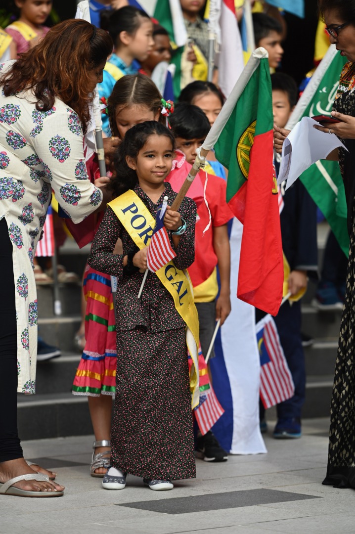 Sameera Flag Parade
