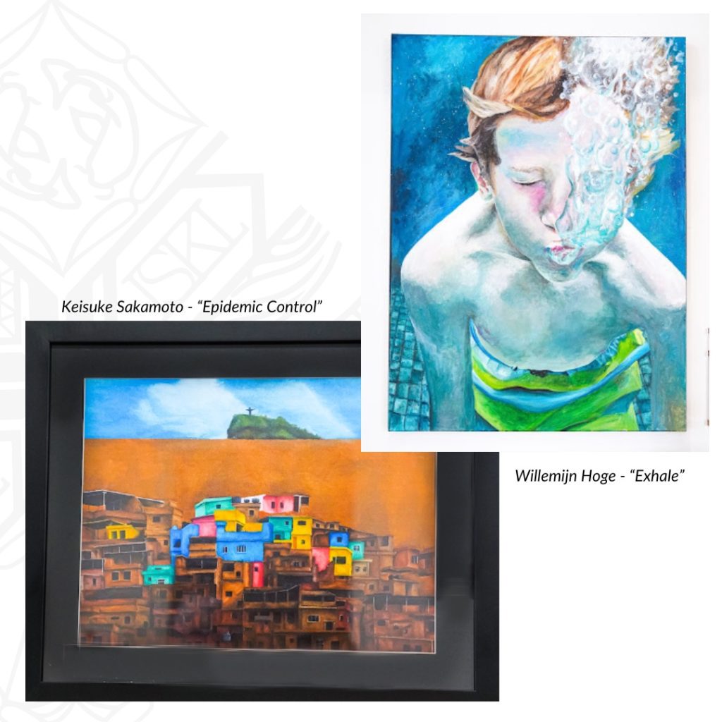 Inspiration Art Collection at ISKL students artwork