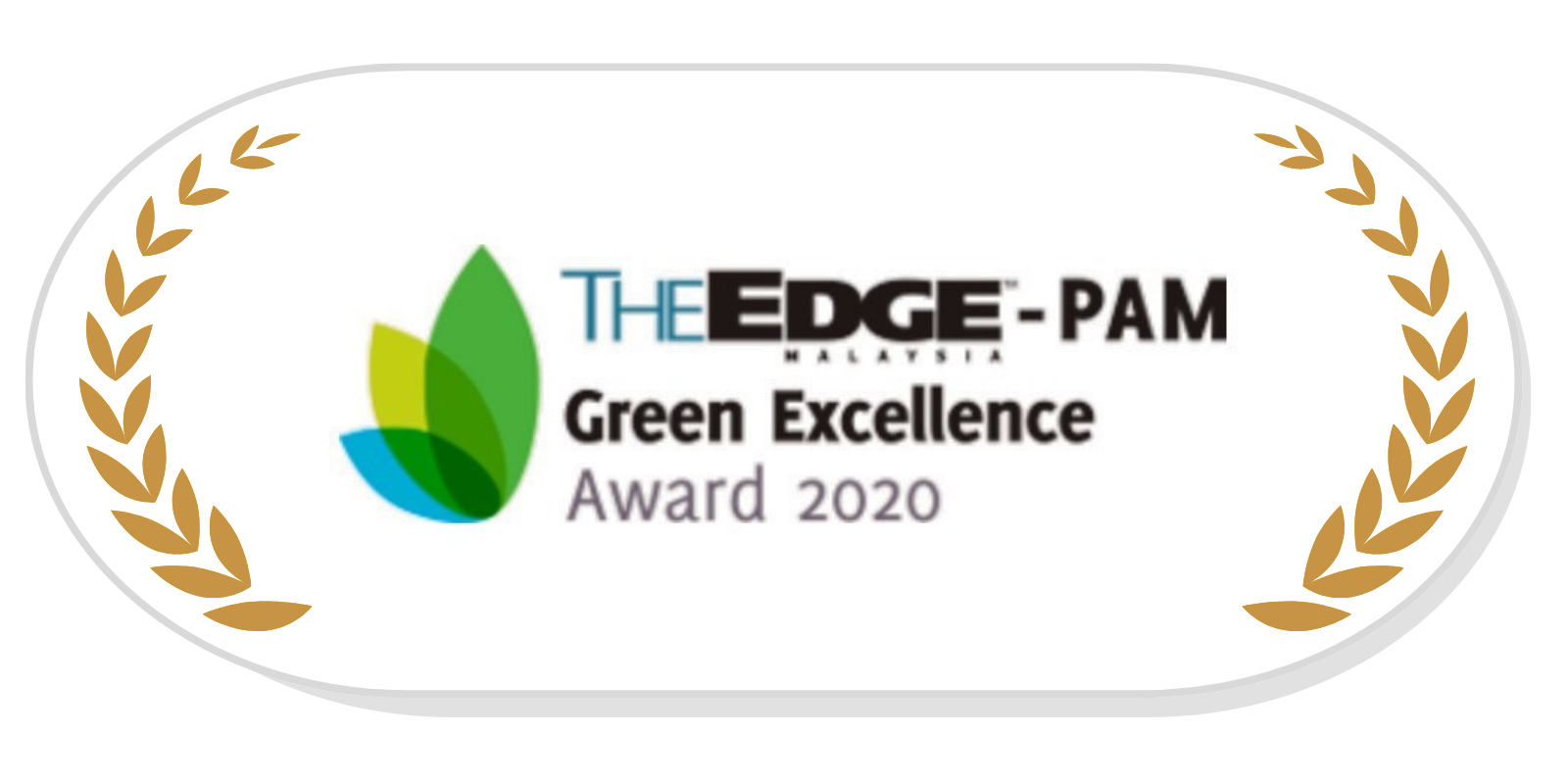 The Edge Green Excellence Award Badge
