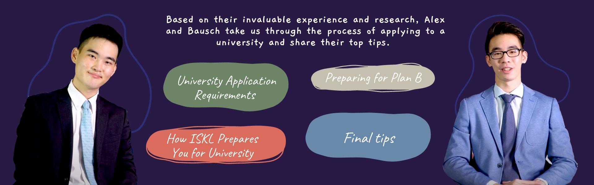 University Application Tips Blog Header