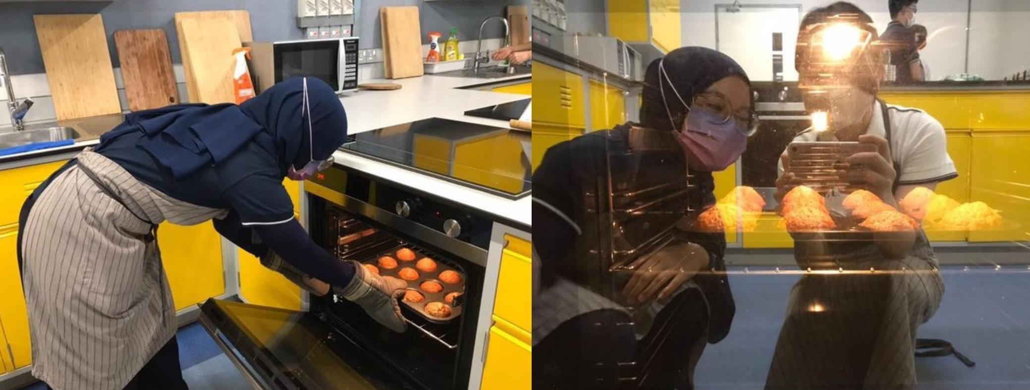 Panthers of ISKL Soraya baking class