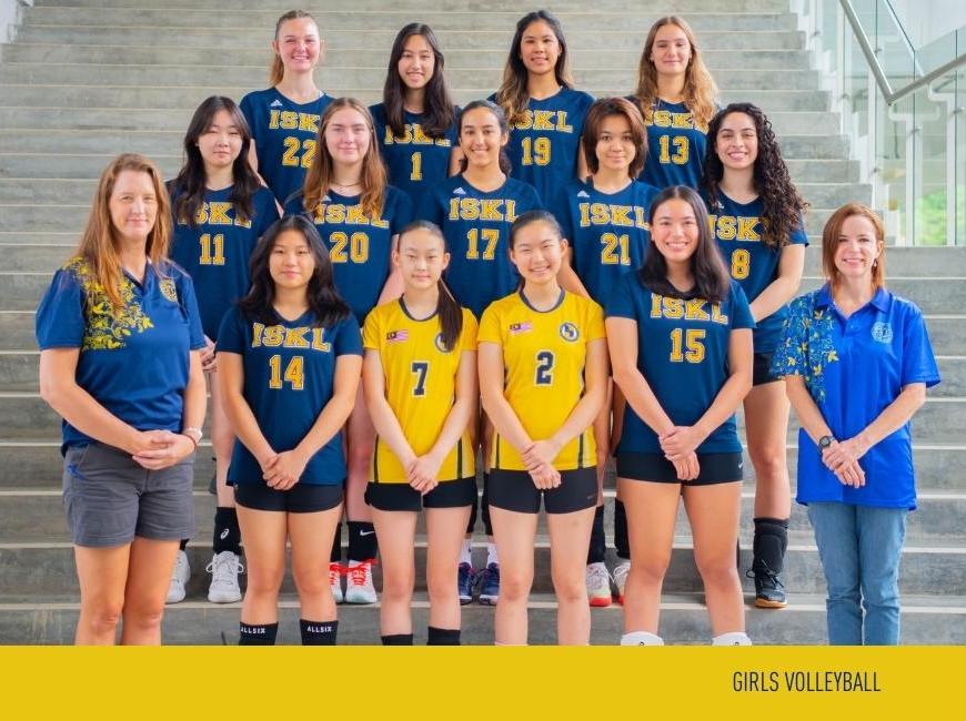 ISKL Girls Volleyball Group Photo