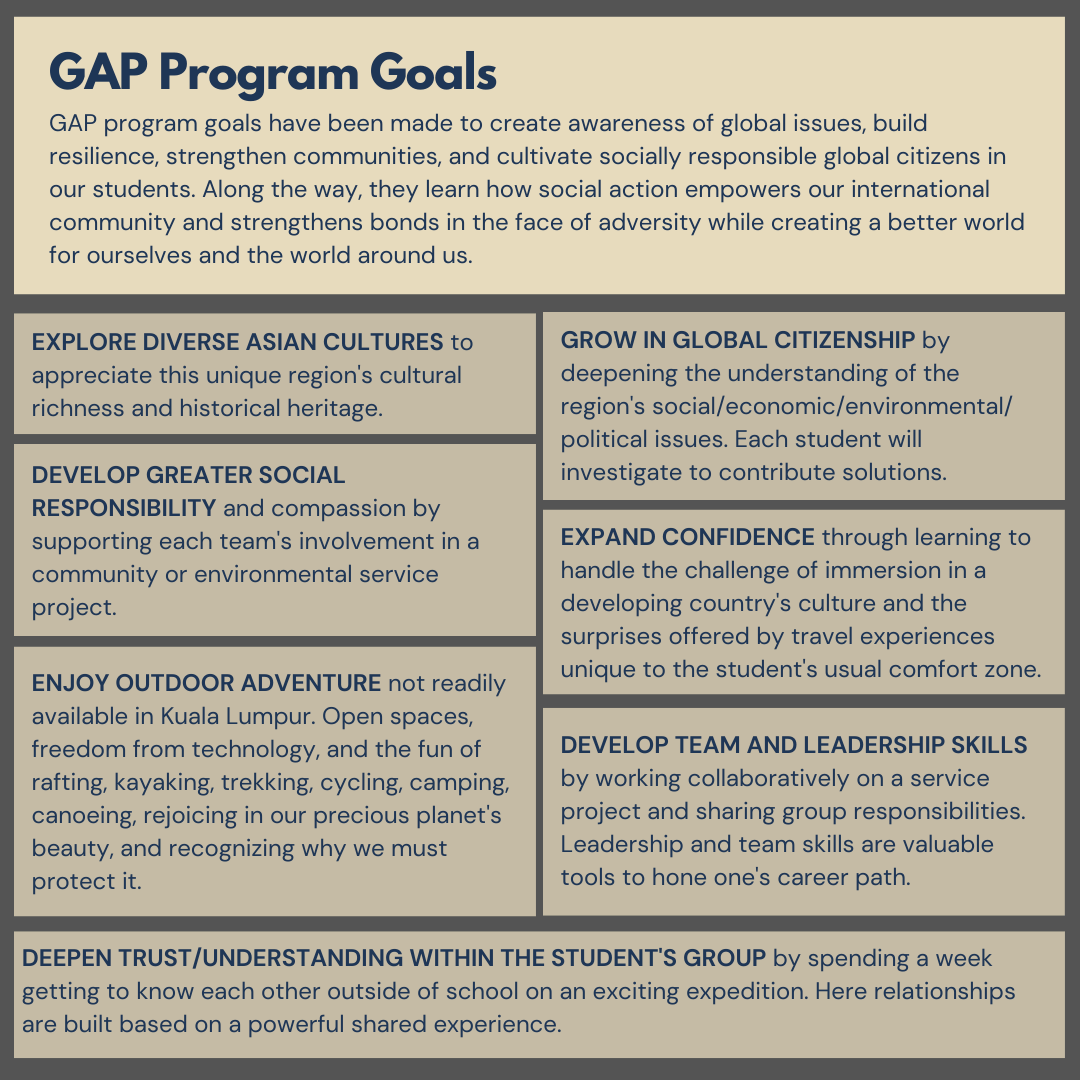 GAP Goals