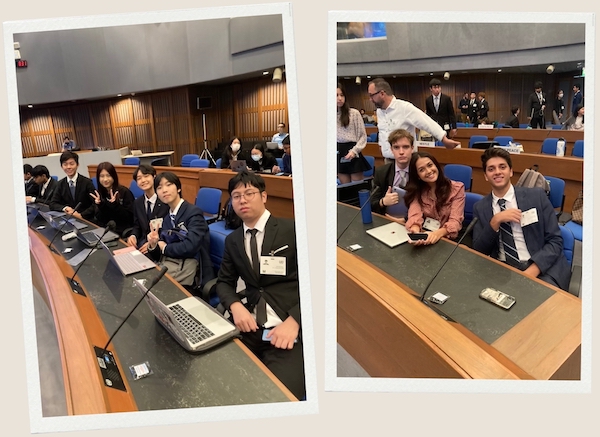 ISKL MUN delegates in action