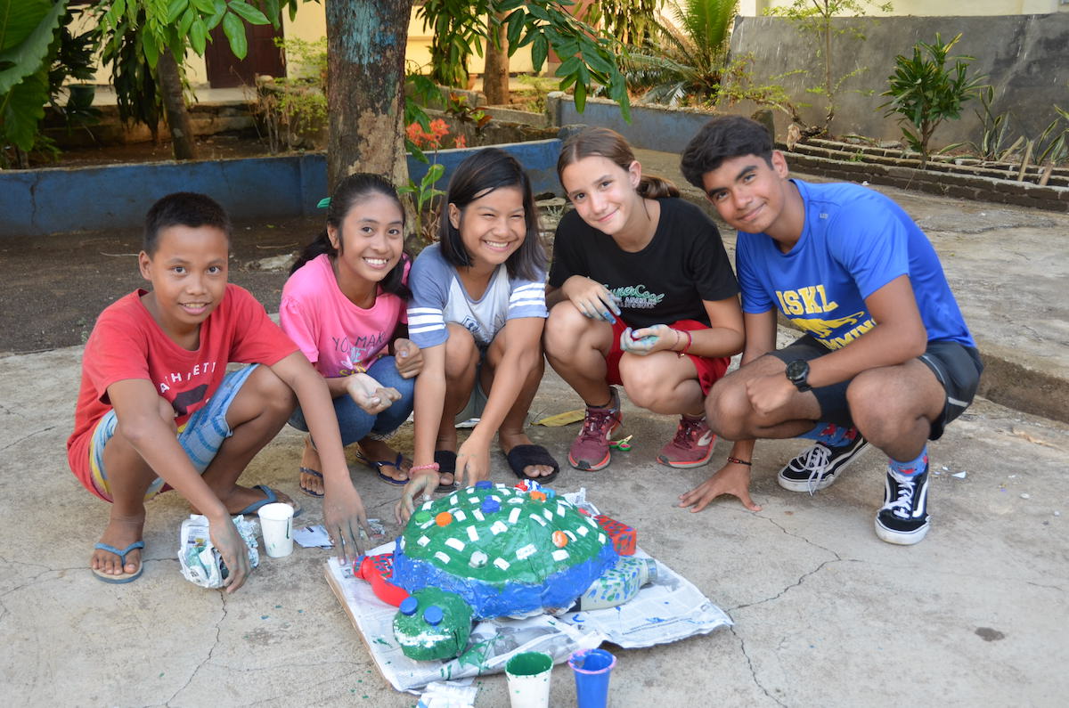 ISKL GAP activity turtle rescue