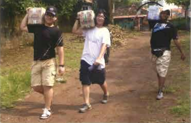 ISKL GAP students in Kerala