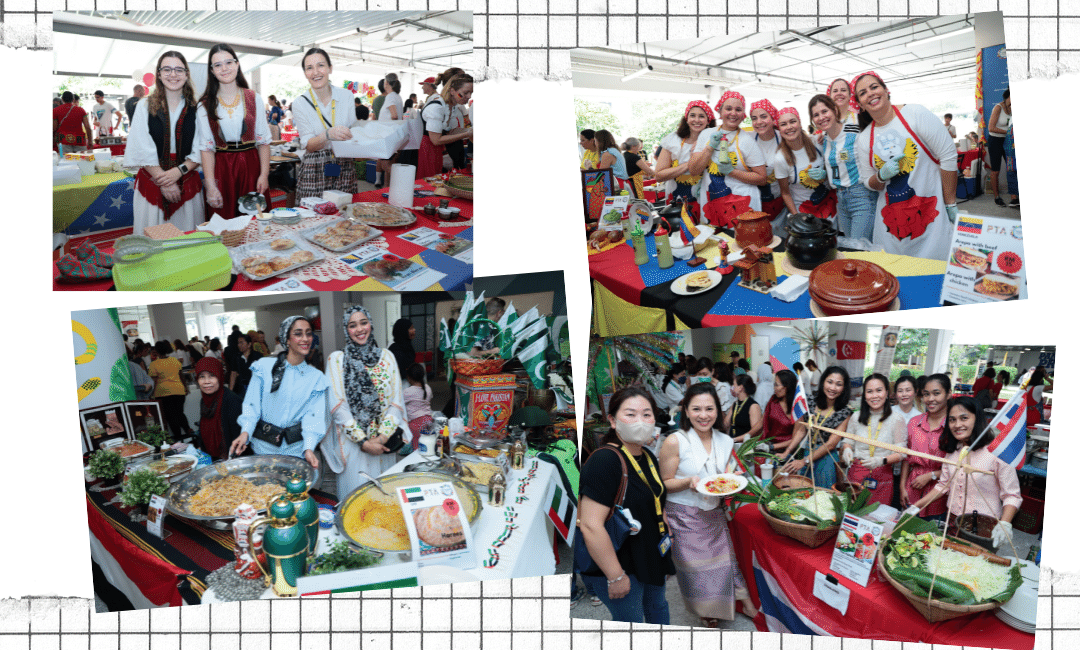 Variety of foods during iFest