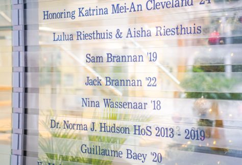 Legacy Plaque Wall Names