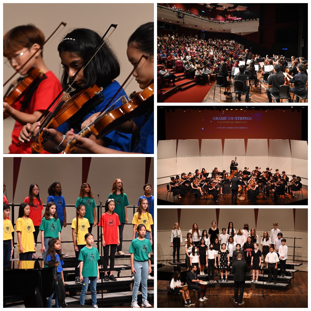 MS STRNIGS AND CHOIR