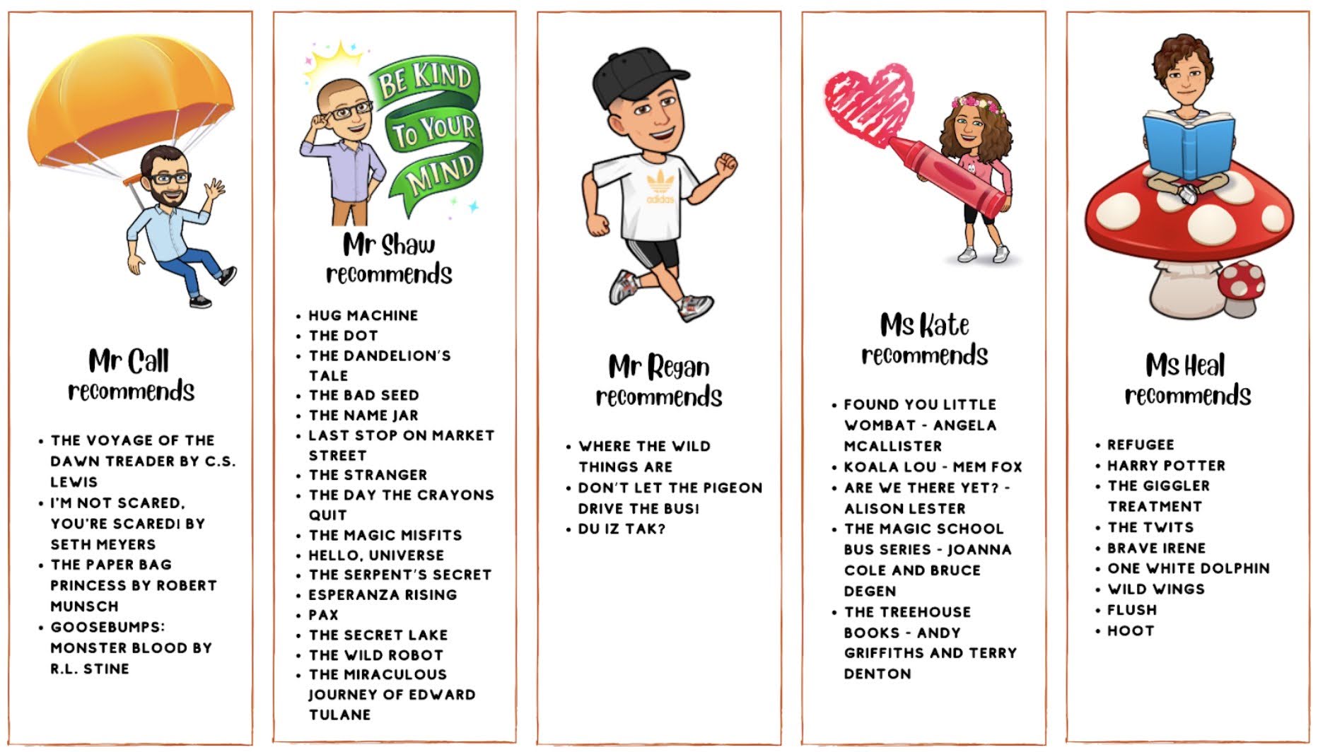 Teachers Book Recommendations