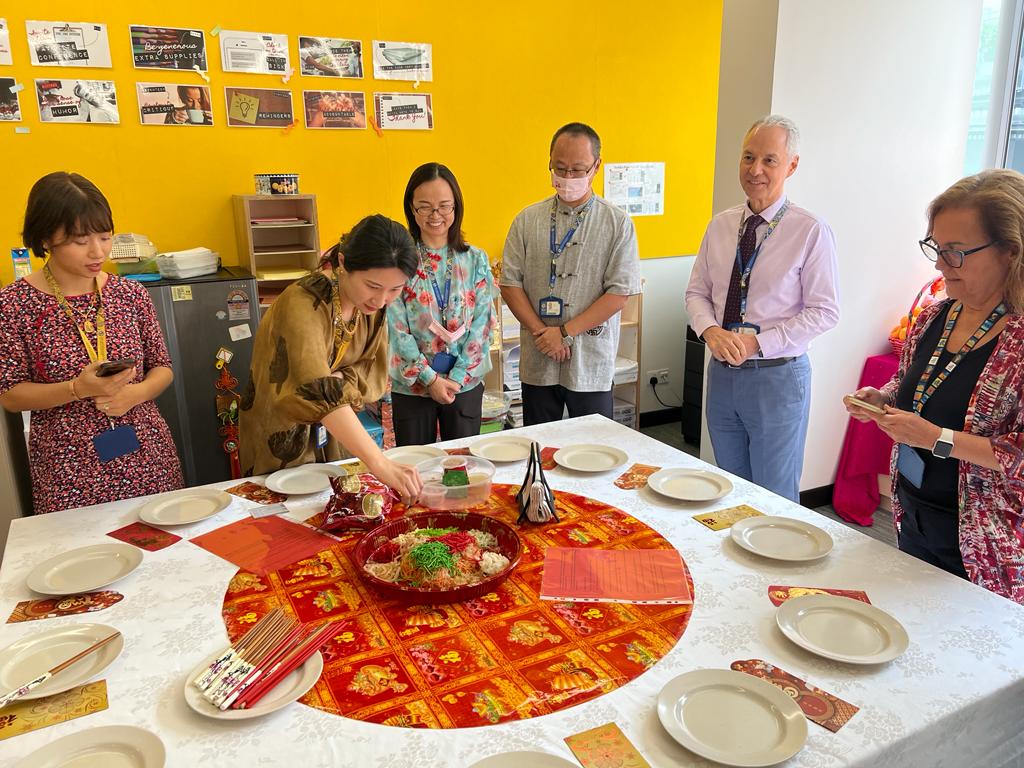 POISKL Ivy Qian CNY Yee Sang Tossing