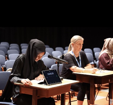 Dania as a judge