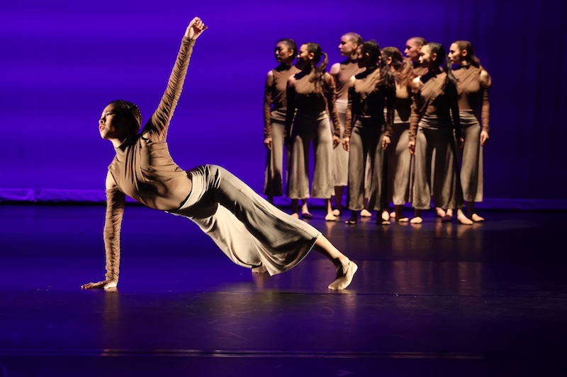 Victoria during her IASAS Dance performance